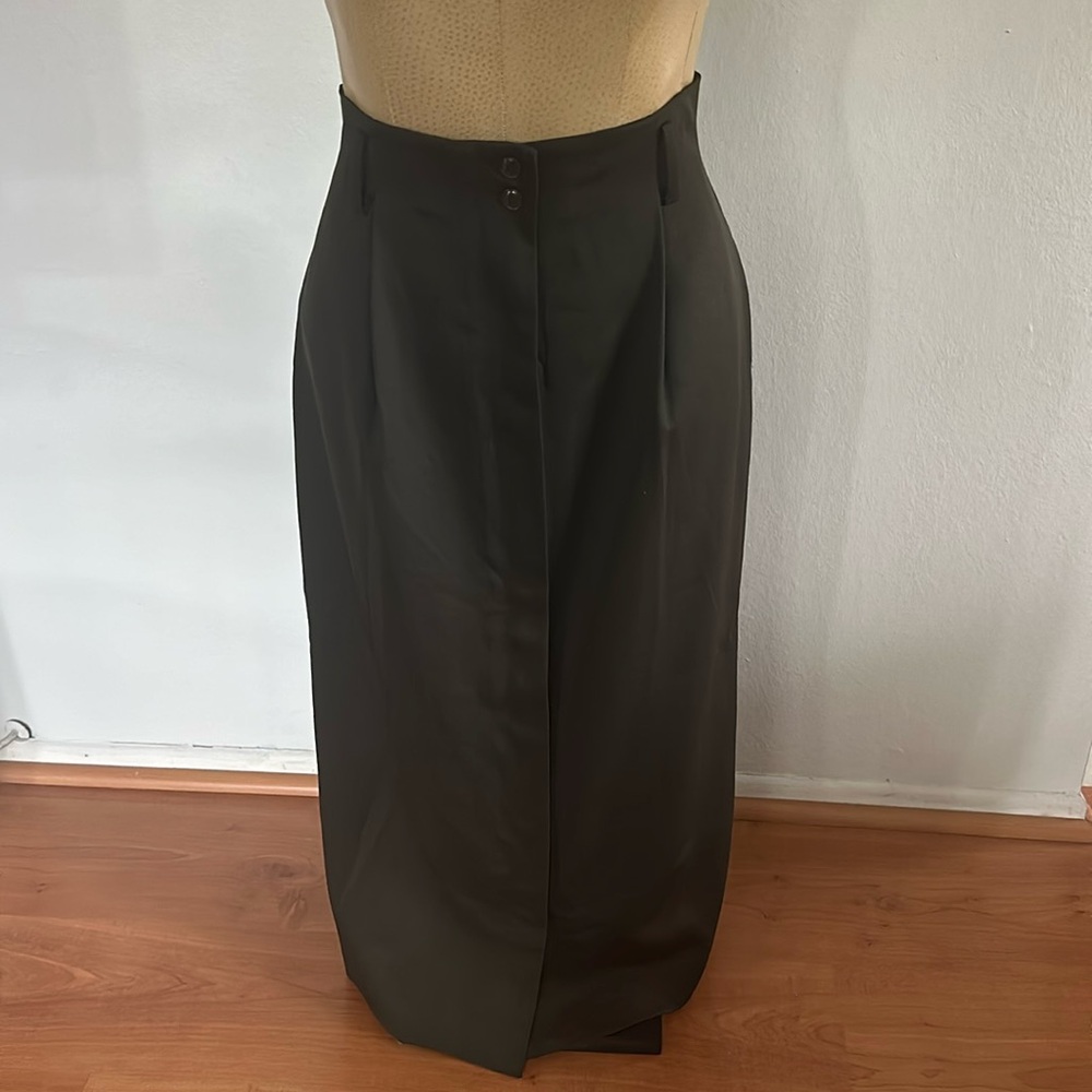Vintage Dana Brooke 100% Wool Pencil Skirt